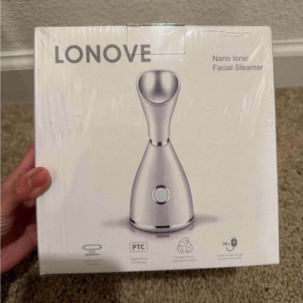 “New” Silver Nano Ionic Facial Steamer